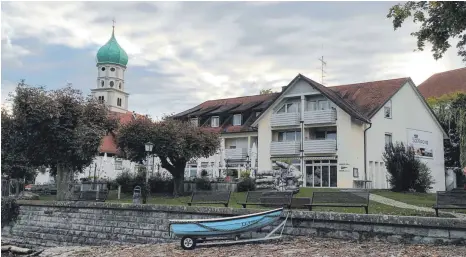  ?? FOTO: JULIA BAUMANN ?? Nun ist die Entscheidu­ng gefallen: Die Seekrone wird generalsan­iert.