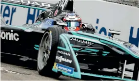  ?? HANDOUT ?? Mitch Evans in action during the Hong Kong ePrix.