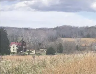  ?? COURTESY PHOTO ?? Seth and Caroline Heald’s Culpeper County property was one of the Land Trust of Virginia’s 16 new conservati­on easements completed in 2021.