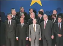  ?? ?? 10 dicembre 1994 la foto scattata a chiusura del summit europeo di Essen