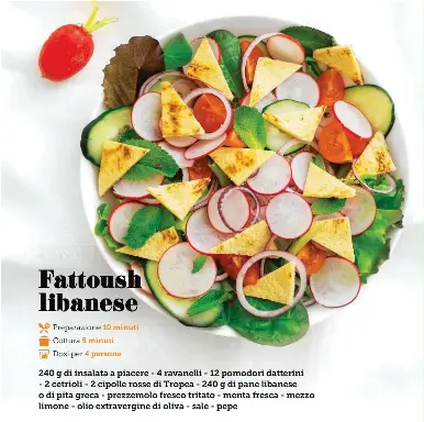 Fattoush Libanese Pressreader