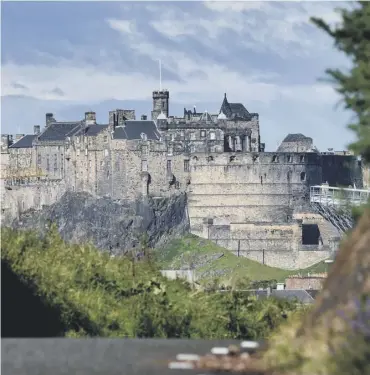  ??  ?? Clockwise from main: Edinburgh Castle, Skara Brae and Doune Castle have seen visitor numbers increase over the past year