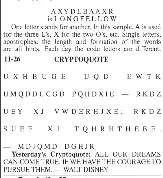 Daily Cryptoquote - Arkansas Democrat-Gazette (2022-11-26)