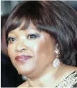  ??  ?? Zindzi Mandela-Hlongwane