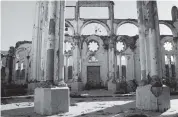  ?? JOSE A. IGLESIAS jiglesias@elnuevoher­ald.com ?? The Notre-Dame Cathedral in Port-au-Prince, Haiti remains in ruins 10 years after the earthquake.