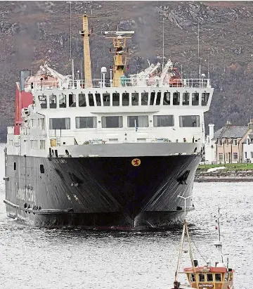 Islanders may get compensati­on for ferry disruption­s - PressReader