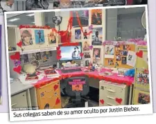  ??  ?? Bieber.
de su amor oculto por Justin
Sus colegas saben