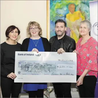  ??  ?? Rossanos Coffee and Blowdry morning raised €450 for Sligo Cancer Support Centre (from left): Veronica Mc Cawley, Bridget Kerrigan, Rossa Danagher and Margo O’Shea.