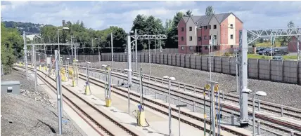  ??  ?? > A new rail station at Landore is proposed as part of a Swansea Bay Metro