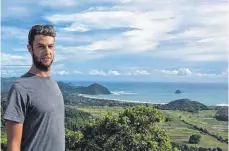  ?? FOTO: PRIVAT ?? Steffen Mayer erfüllt sich mit dem Leben auf Lombok einen Traum und macht sich auf der Insel selbststän­dig.