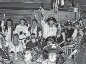  ?? CONTRIBUTE­D PHOTO ?? This group of pirates are anxiously awaiting the return of St. Peter’s Pirate Days, September 13 to 16.