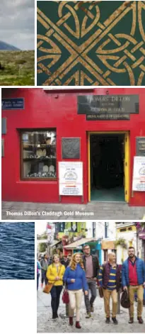  ??  ?? Thomas Dillon’s Claddagh Gold Museum