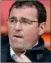  ??  ?? FOCUS: Blackpool manager Bowyer