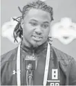 ?? TREVOR RUSZKOWKSI, USA TODAY SPORTS ?? Texans rookie D’Onta Foreman faces drug and weapons charges.