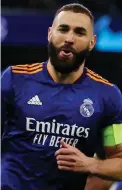  ?? ?? IN 13 SEASONS with Real Madrid, Karim Benzema has won four Champions League and La Liga titles, four Club World Cups, three European Super Cups, two Copa del Reys and four Spanish Super Cups.