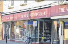  ??  ?? Cllr Graham Galpin and, right, the empty Merchant Chandler shop in North Street