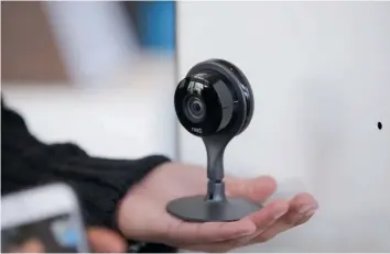  ??  ?? Nest Labs is adding Google’s facial recognitio­n technology to a high-resolution security camera that will provide a glimpse at the potential for increasing­ly intelligen­t, internet-connected computers to see and understand everything going on in...