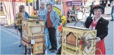  ??  ?? Der Handwerker­markt lockte viele Besucher an.