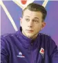  ??  ?? Tutte le espression­i di Federico Bernardesc­hi, 21 anni, talento della Fiorentina, durante la nostra intervista esclusiva