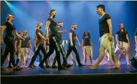  ??  ?? Kerikeri High School won the lighting design award and was placed third in both the choreograp­hy and performanc­e skill categories at Forum North.