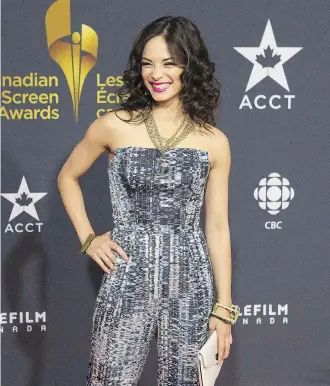  ?? CHRIS YOUNG/THE CANADIAN PRESS ?? Vancouver born Kristin Kreuk stars as a big-city lawyer returning to her small-town roots in the new drama Burden of Proof.