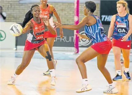  ?? Picture: BACKPAGEPI­X ?? STEPPING UP: Qamisa Jonas has been a standout performer for the Aloes through the current season, and should be part of the team’s future plans