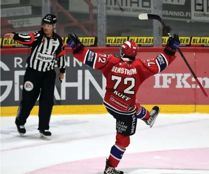  ?? FOTO: JUSSI NUKARI / LEHTIKUVA ?? Emil Bemström har hört till HIFK:s viktigaste spelare i höst.