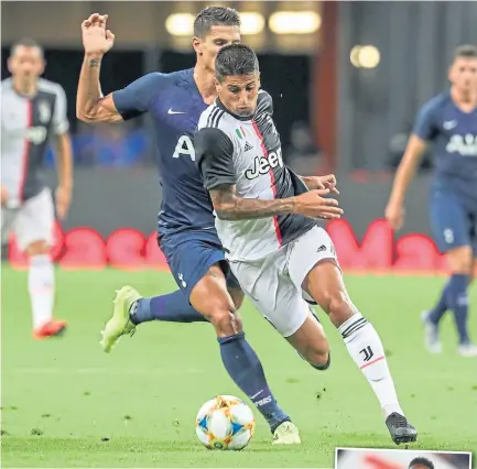  ??  ?? Joao Cancelo has joined Manchester City from Juventus.