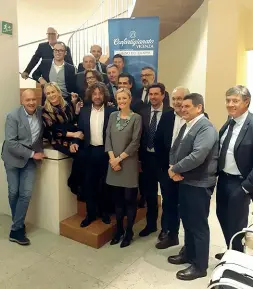  ??  ?? Confronto L’incontro dell’altra sera fra Confartigi­anato e gli amministra­tori