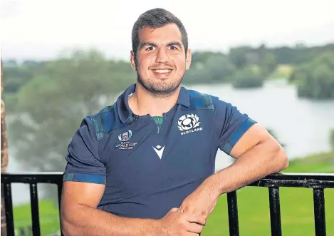  ?? Picture: SNS Group. ?? Stuart McInally has been named Scotland captain for the World Cup in Japan.