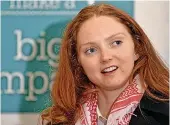  ?? ?? Actress and model Lily Cole