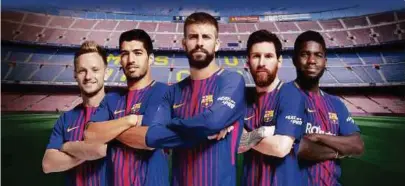  ??  ?? Beko’s campaign, fronted by Barcelona footballer­s, aims to create awareness on healthy eating.