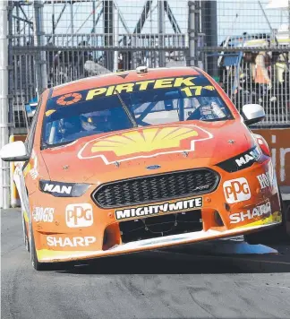  ?? Picture: AAP IMAGE ?? Driver Scott McLaughlin is chasing the lap record at the Bathurst 12 Hour.