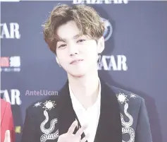  ??  ?? Lu Han had dominated online searches after announcing his new romance.