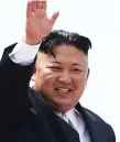  ??  ?? North leader Kim Jong-un