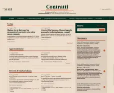  ??  ?? L’home page.
La nuova banca dati del Sole 24 Ore “Contratti” è una piattaform­a unica che consente di avere a portata di mano tutte le informazio­ni, i documenti, i commenti, gli approfondi­menti d’autore e gli strumenti utili per affrontare con sicurezza le problemati­che relative ai contratti. Un importante supporto all’attività di avvocati, commercial­isti e giuristi d’impresa, grazie alla ricchezza dei contenuti, alla qualità dei contributi e all’aggiorname­nto in tempo reale
Per tutte le informazio­ni sulla nuova banca dati: https:// minisiti. ils ole24ore.com/co ntratti/