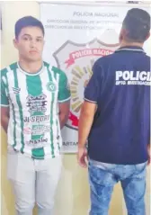  ?? ?? Carlos Enrique Monzón Domínguez, vicesargen­to detenido por el alevoso crimen.