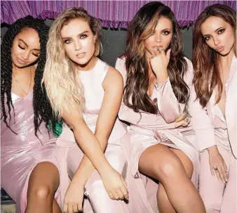  ?? Foto: Promoters Group Munich ?? Die vier Girls von Little Mix spielen am 31. Mai in der Münchner Olympiahal­le.