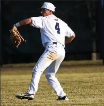  ?? COURTESY OF TCNJ ATHLETICS ?? Notre Dame High grad Tom Persichett­i is one of the many former CVC players leading TCNJ’s charge to the top of the NJAC.