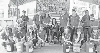 Petrol Station Donates To Sibu Spinal Cord Injury Association Pressreader
