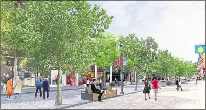  ??  ?? The St George’s Street redevelopm­ent will be delayed a year