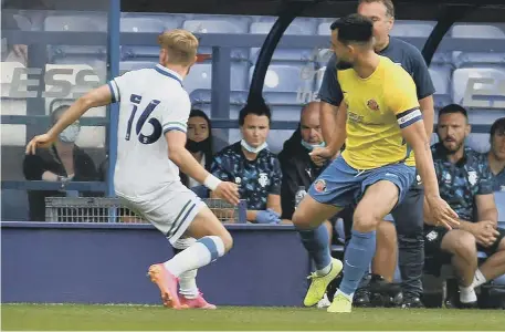  ?? ?? Sunderland defender Bailey Wright in action.