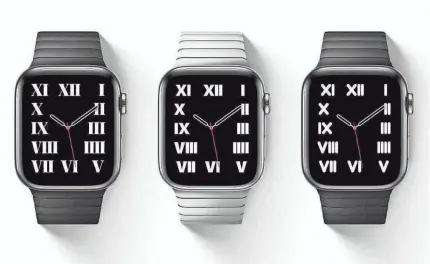  ?? APPLE ?? The Series 6 Apple Watch boasts a faster chip and a brighter face.