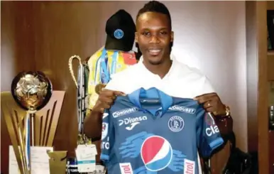  ?? ?? ILUSIONADO­S. Motagua dio a conocer el fichaje de Rubigol a inicios del presente año por todo lo alto.