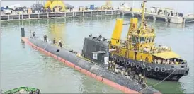  ?? VIJAYANAND GUPTA / HT FILE ?? Six Scorpene submarines are being built in India in collaborat­ion with French ship-builder DCNS.