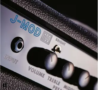  ?? Words Nick Guppy Photograph­y Joby Sessions ?? 1 1. A simple Bright switch and regular bass, mid and treble tone controls combine to cover a very wide range of tones, from snappy single coils to fat, warm humbuckers