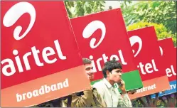  ?? REUTERS ?? Airtel’s 5G technology is capable of delivering 10 times higher speeds and latency compared to the existing technologi­es, the company claimed.