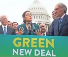  ?? SAUL LOEB/AFP/GETTY IMAGES ?? Republican­s have ridiculed Alexandria Ocasio-Cortez’s ambitious climate change plan.