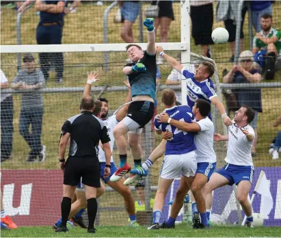  ?? RAMSEY CARDY/SPORTSFILE ?? Monaghan’s key man is Rory Beggan, who is currently the best goalkeeper in Ireland