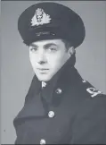  ??  ?? ACE: The student, pictured in 1939, joined Royal Navy Volunteer Reserve.